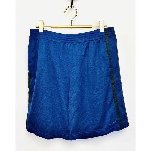 Champion Mens Navy Blue Elastic Waist Pull-On Jersey Athletic Shorts Size Medium - Picture 1 of 11